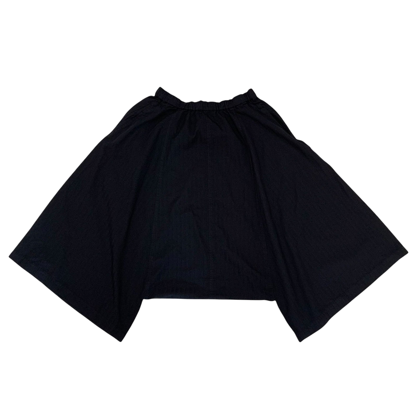 Comme des Garçons Drop Crotch Wide 3/4 Pants Black (Size L)
