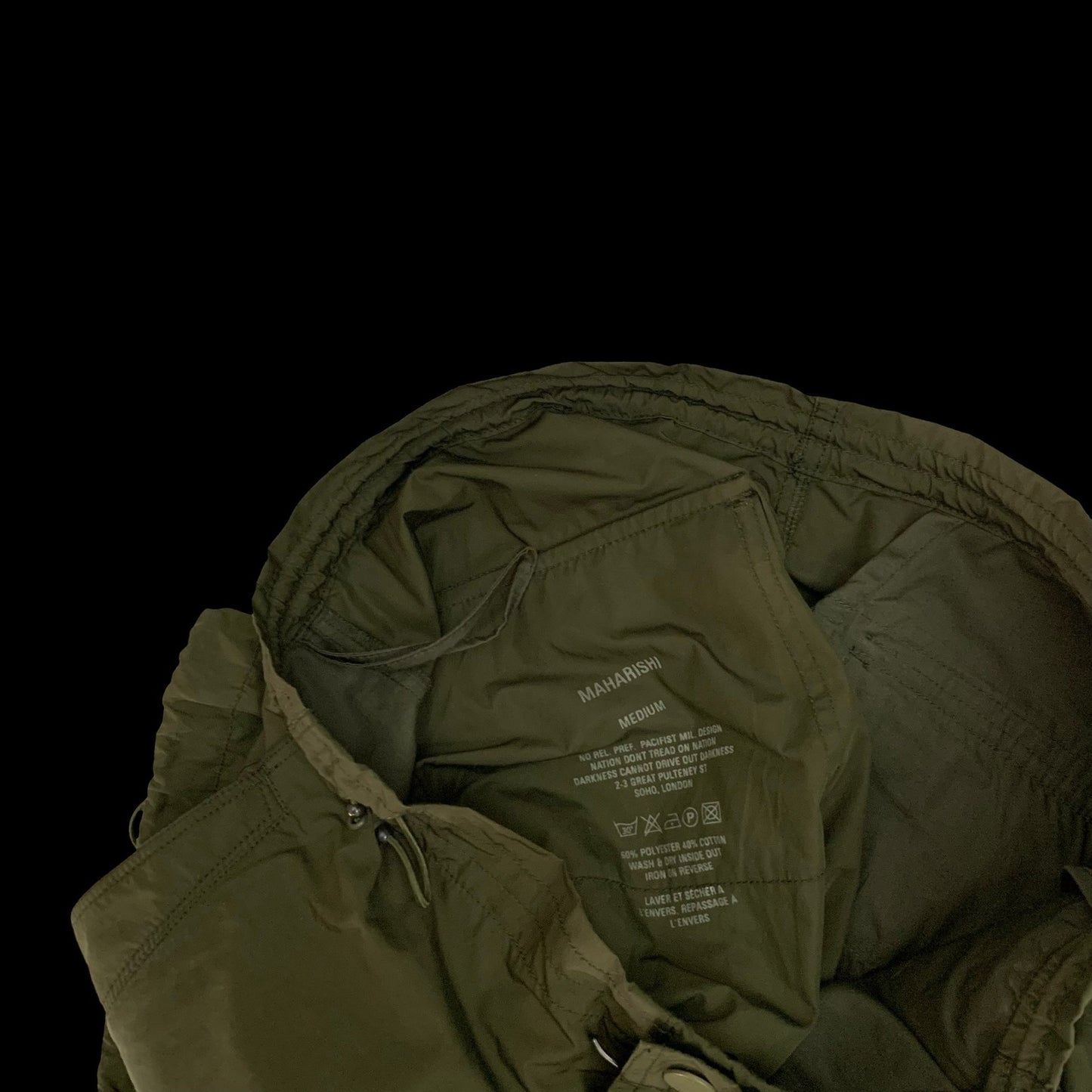 Maharishi Tiger Embroided Snopants Khaki (Size M)