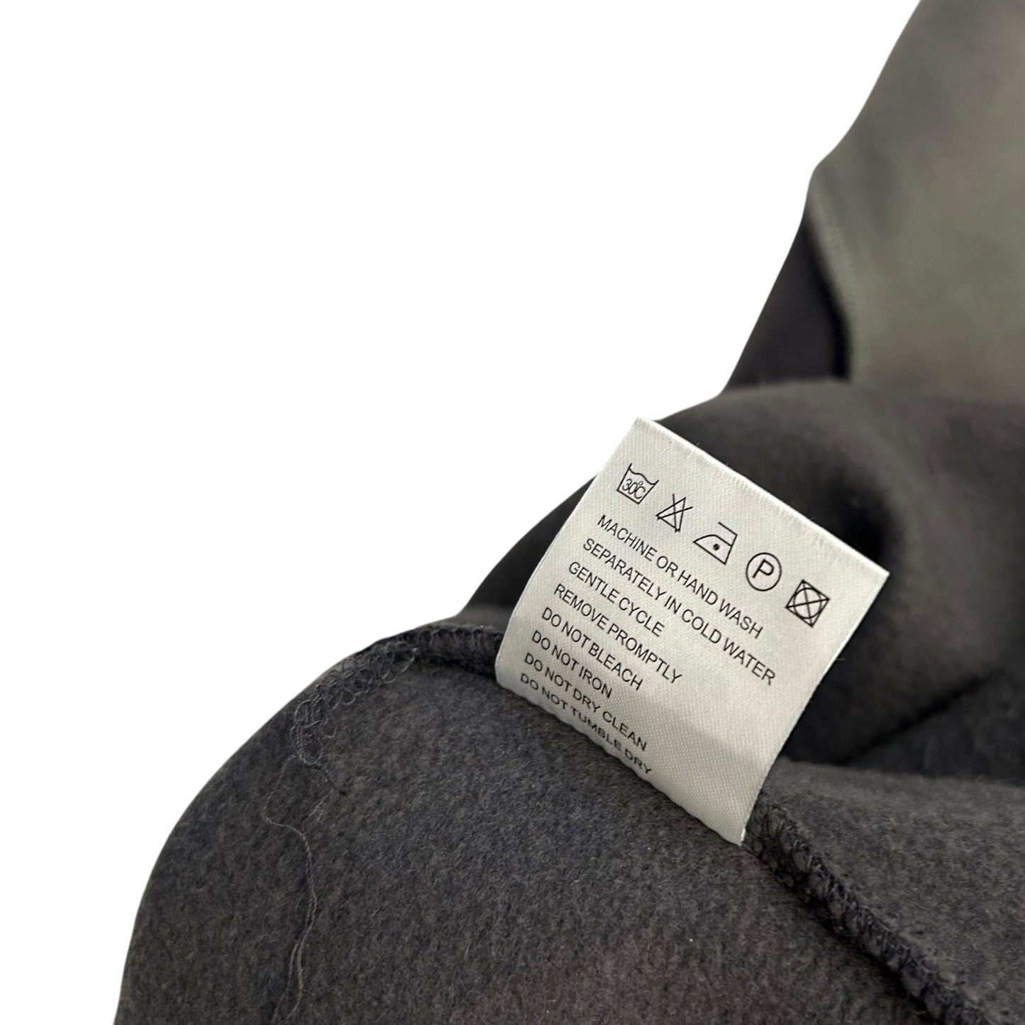 Huni Design Hoodie By Mona Thomas Black/Grey (Size L)