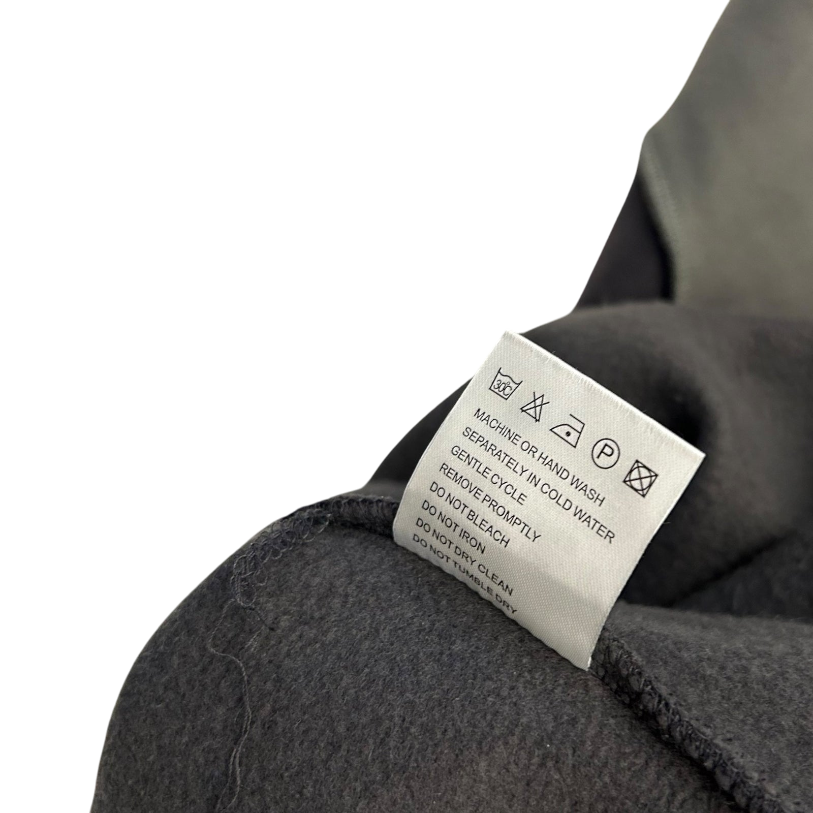 Huni Design Hoodie By Mona Thomas Black/Grey (Size L)