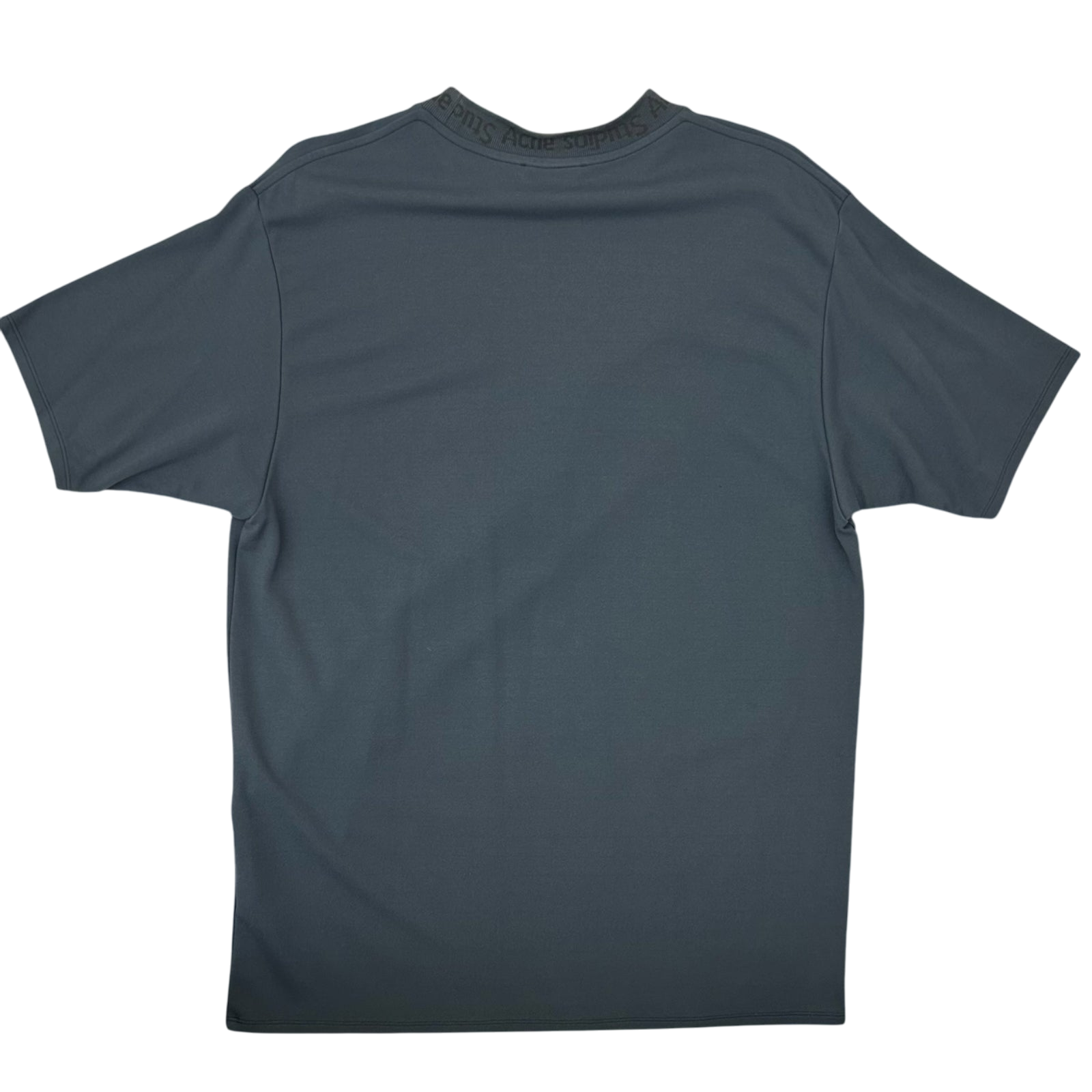 Acne Studios Jacquard LogoT-Shirt ‘Metallic Blue’ (Fits M)