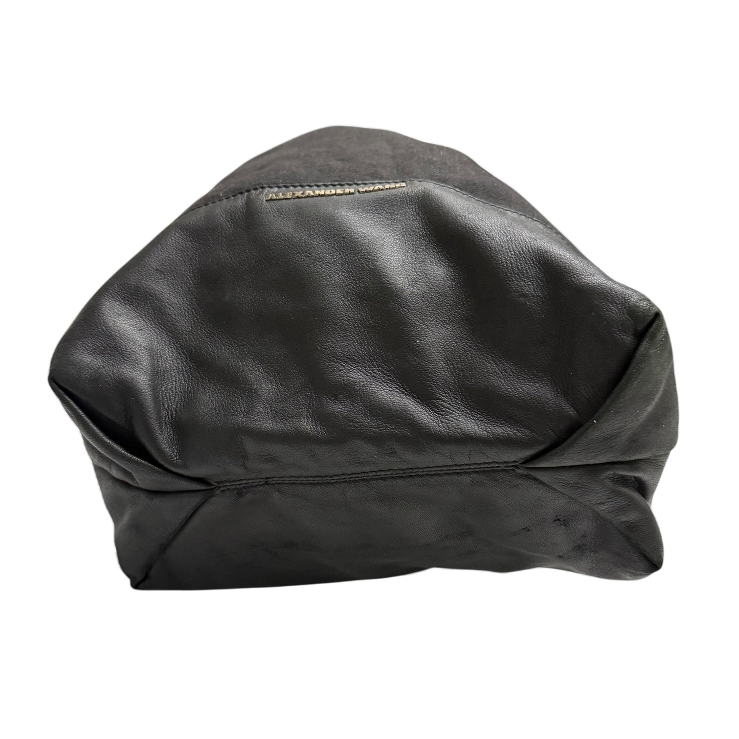 Alexander Wang SS11 Leather & Canvas Alpha Shopper Tote Bag Black