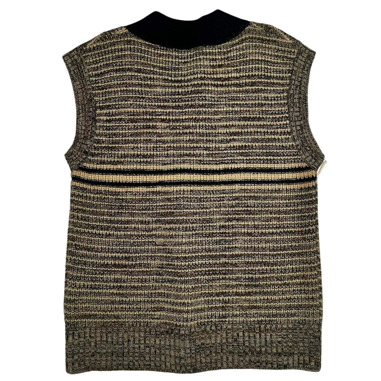 Wynn Hamlyn Wool Blend Argyle Knit Vest (Size L)