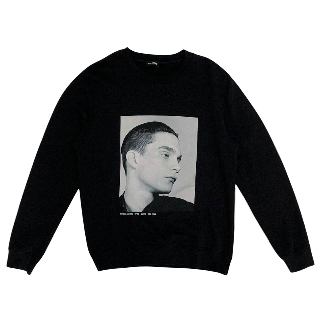 Raf Simons SS16 Isolated Heroes Sweatshirt Black (Size M)