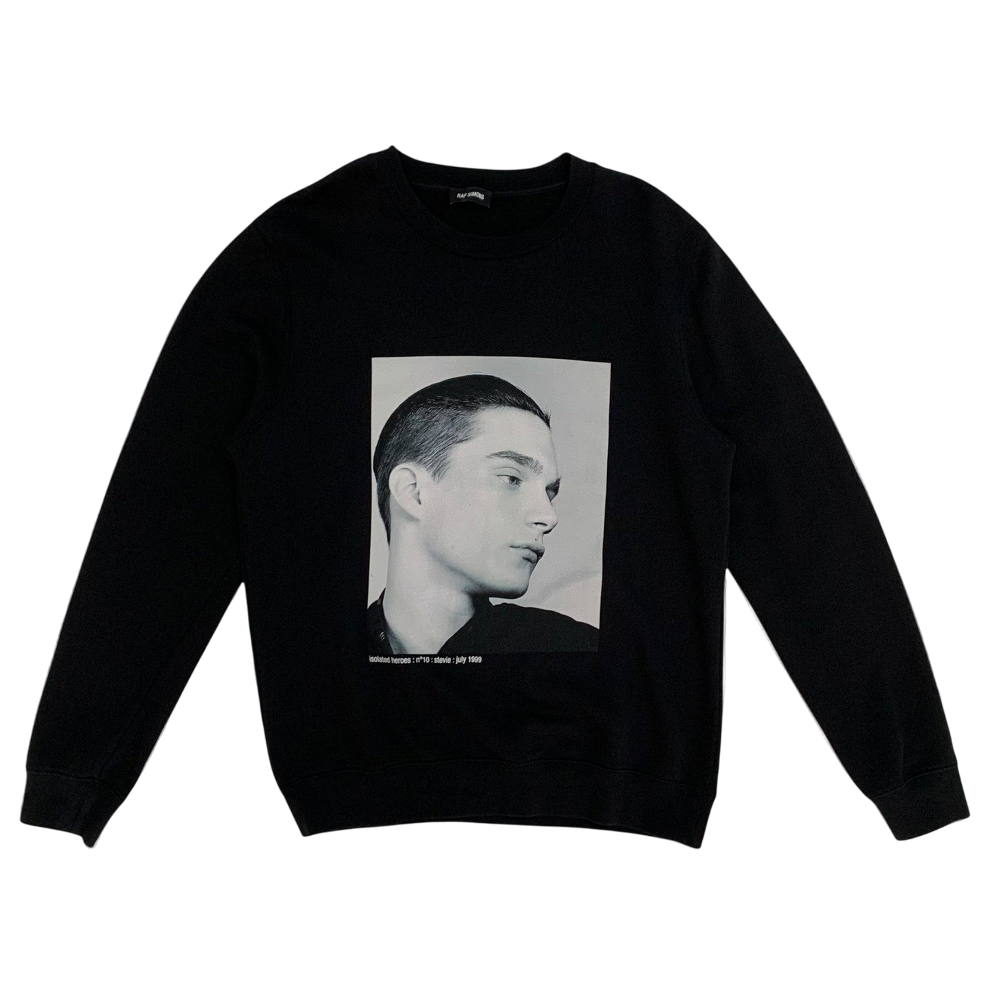 Raf Simons SS16 Isolated Heroes Sweatshirt Black (Size M)