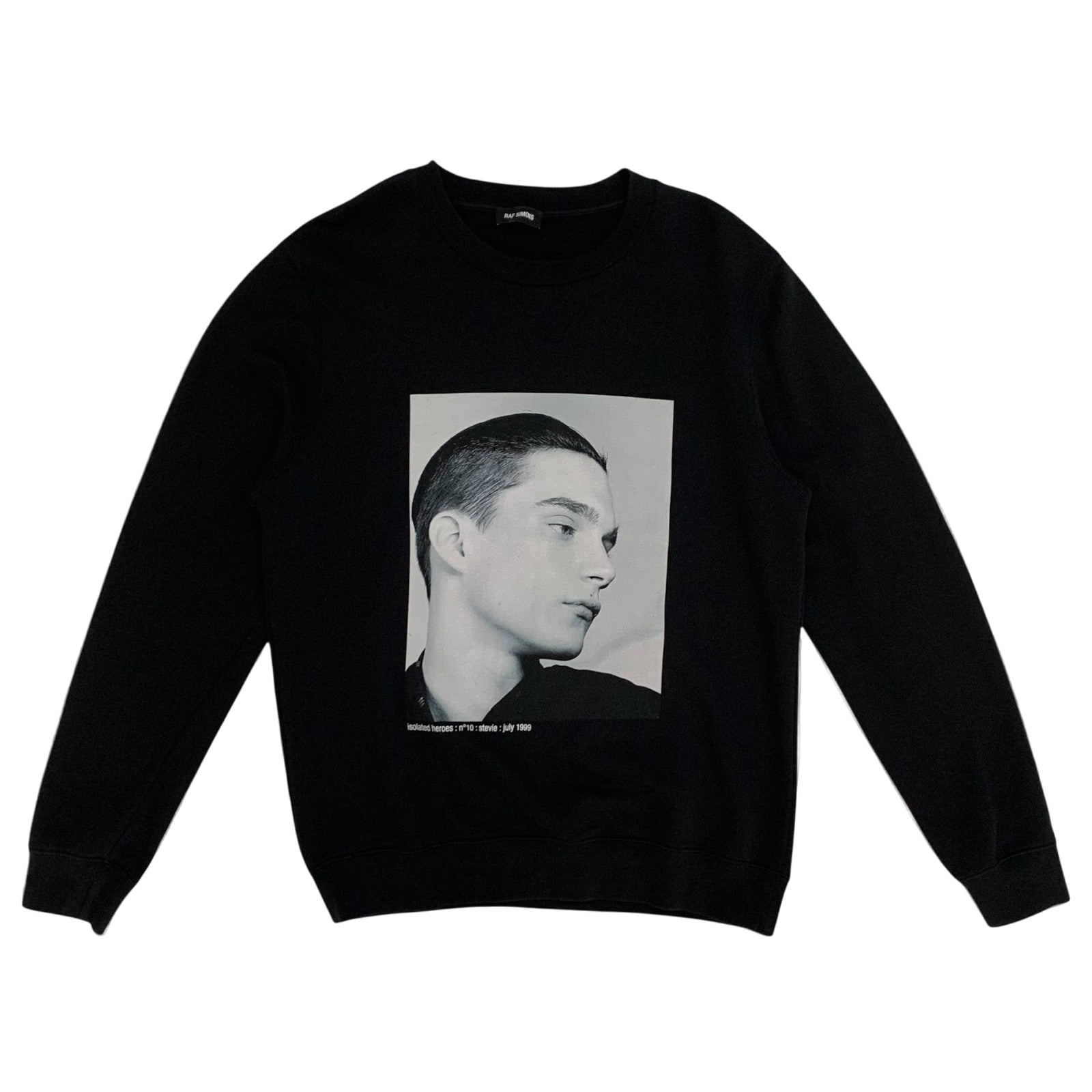 Raf Simons SS16 Isolated Heroes Sweatshirt Black (Size M)