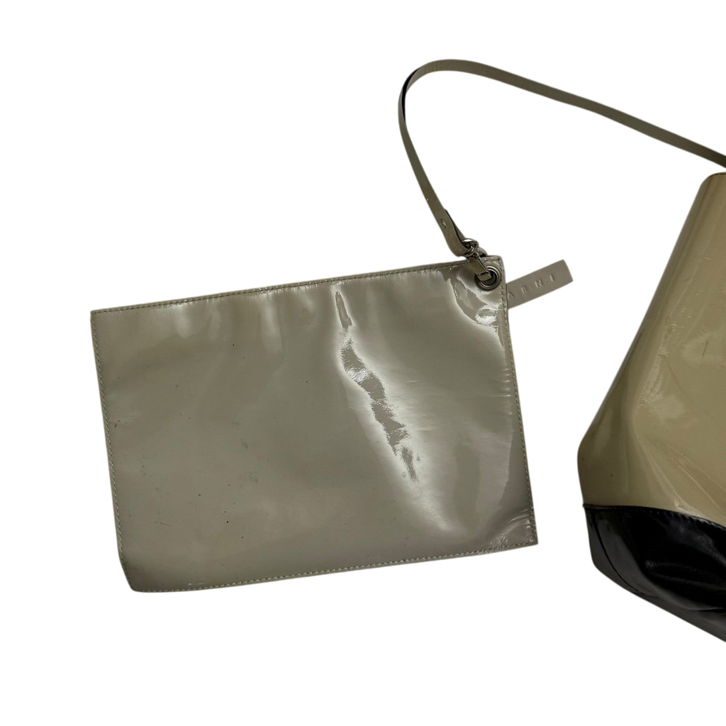 Marni 2011 Colour-Block Patent Leather Bag