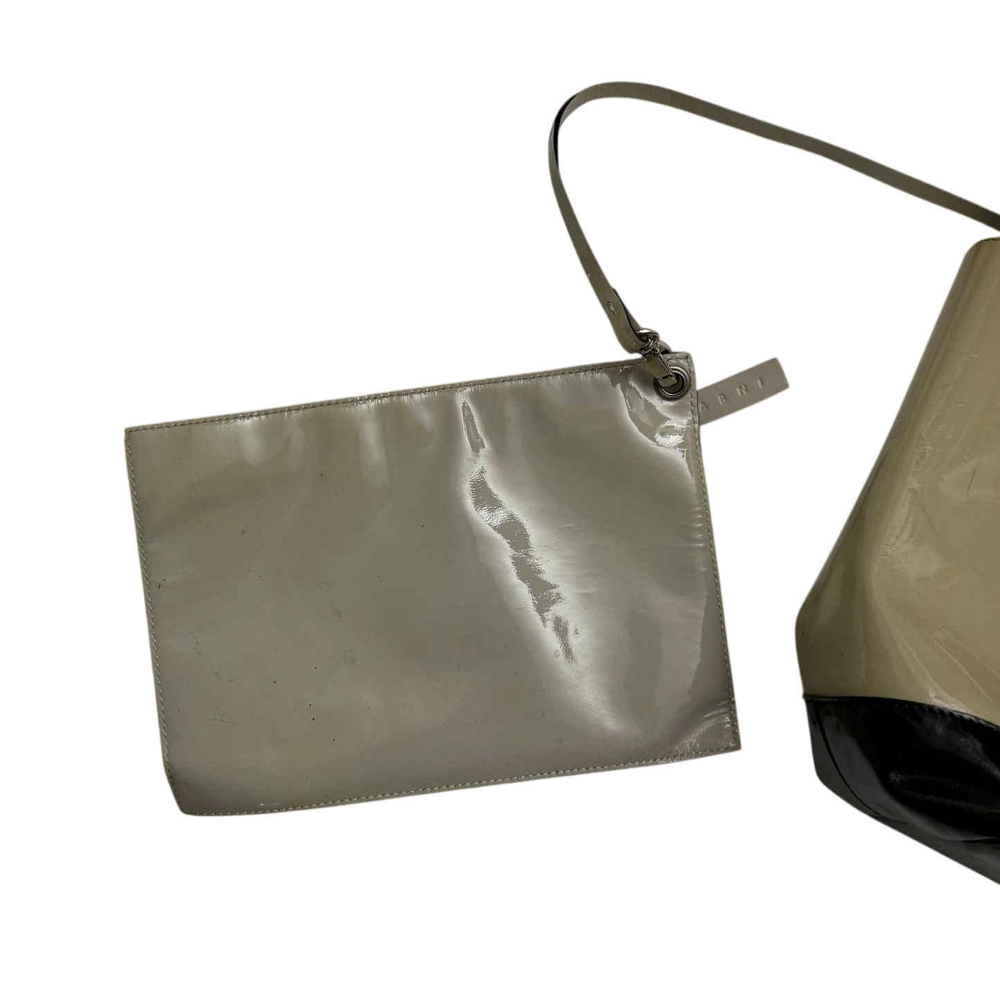 Marni 2011 Colour-Block Patent Leather Bag