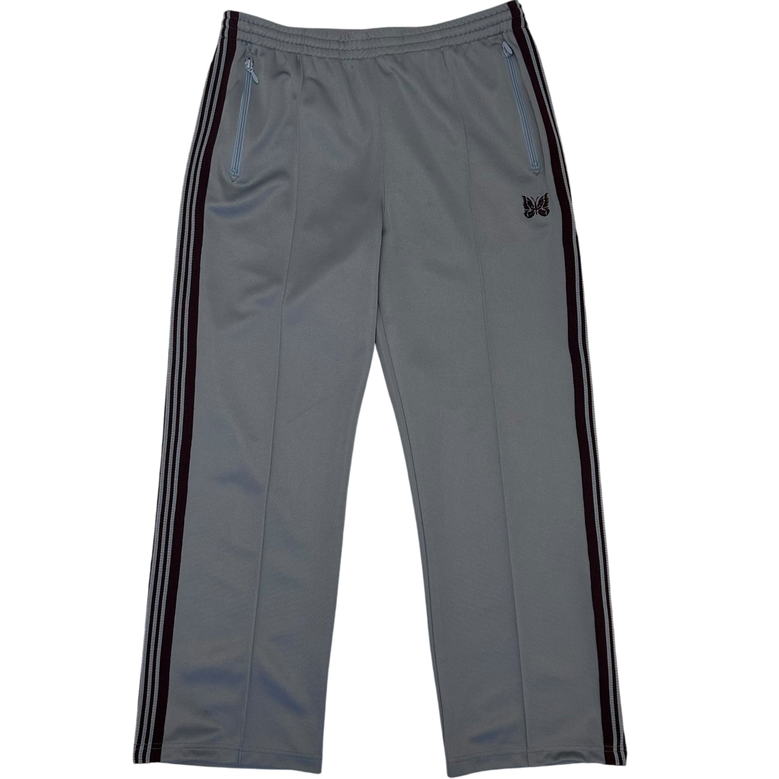 Needles Poly Smooth Track Pants Baby blue/Purple (Size L)