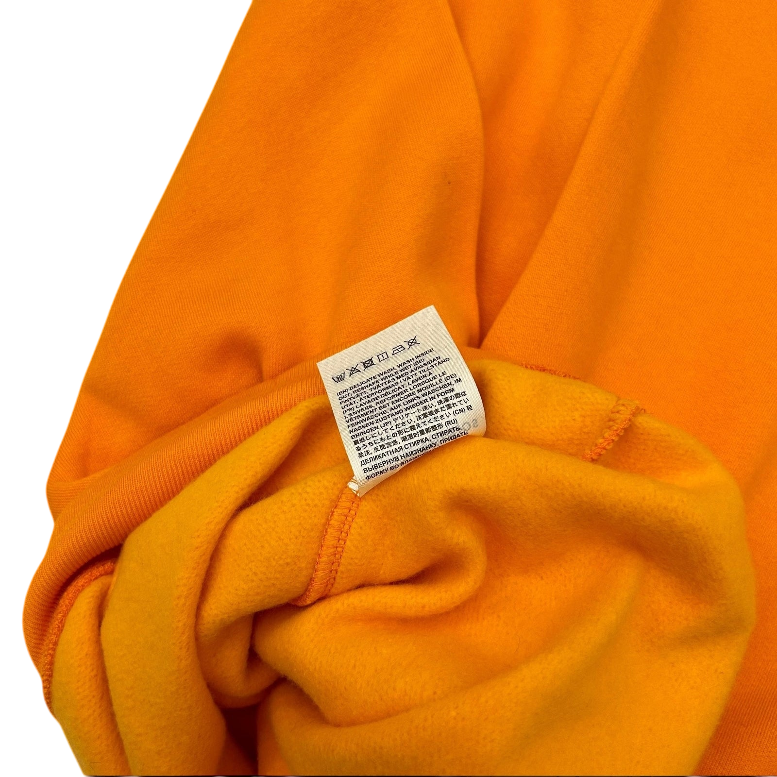 Acne Studios Jacquard Logo Sweater Orange (Fits L-XL)