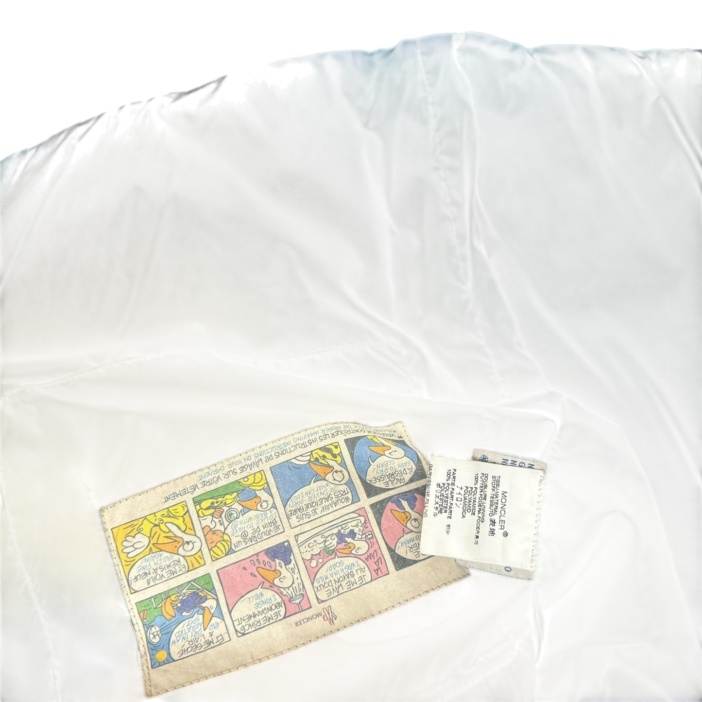 Moncler Vintage Maya Down Jacket Orange (Fits L)