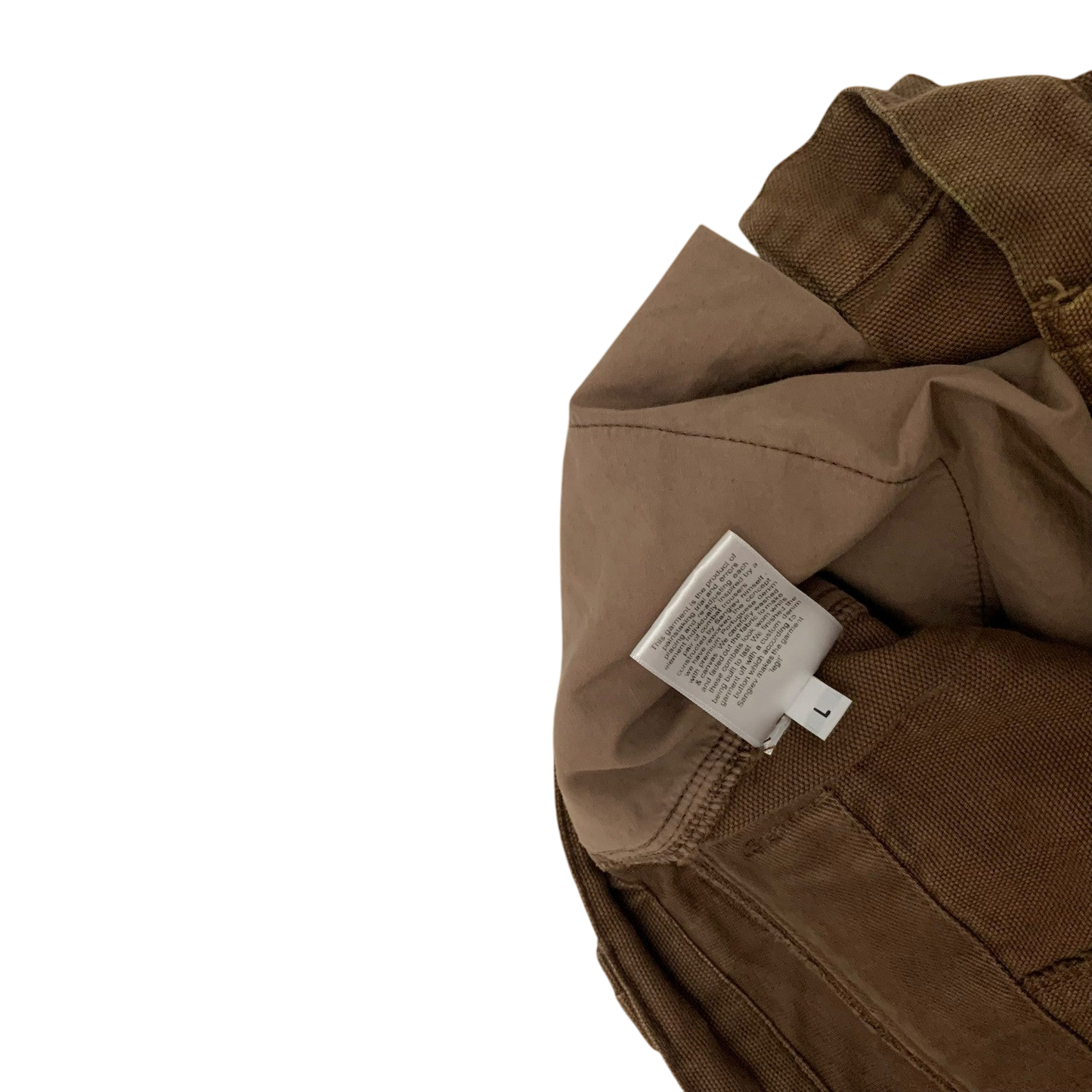 Sangiev Reconstructed Cargo Pants Brown (Size L)