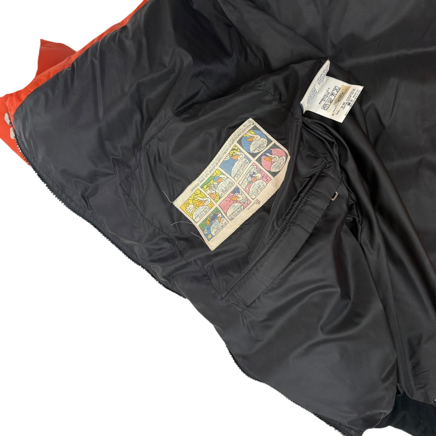 Moncler Vintage Maya Down Jacket Orange (Fits L)