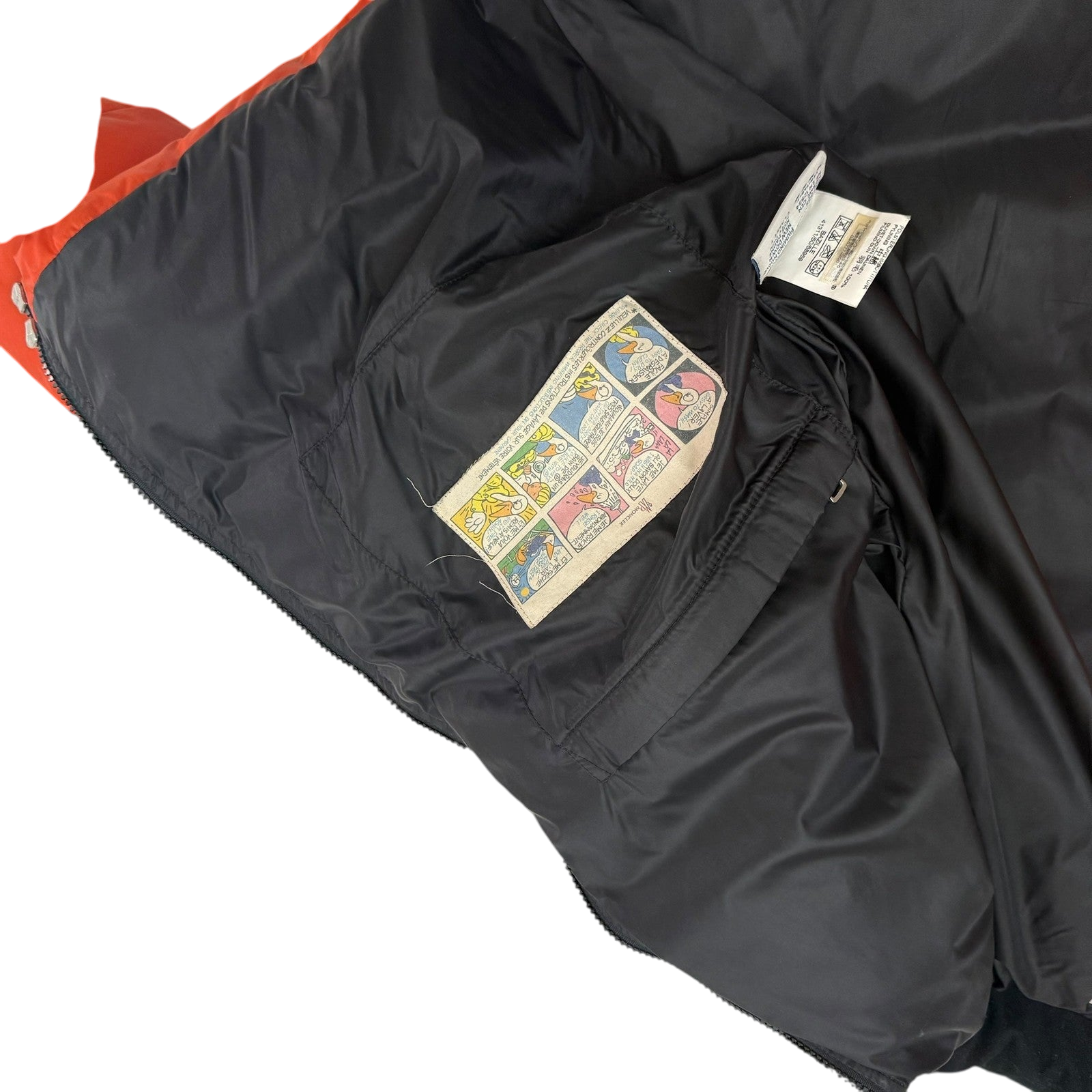 Moncler Vintage Maya Down Jacket Orange (Fits L)