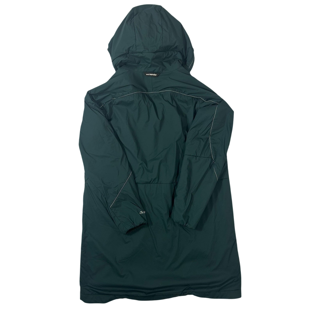 And Wander PrimaLoft Coat Green (Fits S/M)