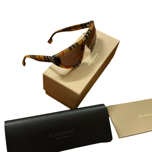 Burberry Nova Check Cat Eye Sunglasses