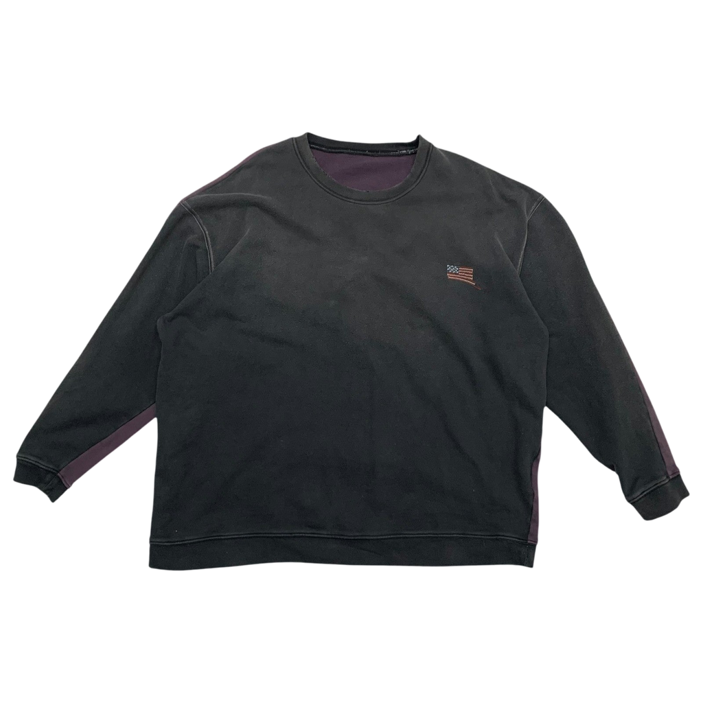 Kapital 2 Tone Remake Oversized Bone Sweatshirt (Free size)