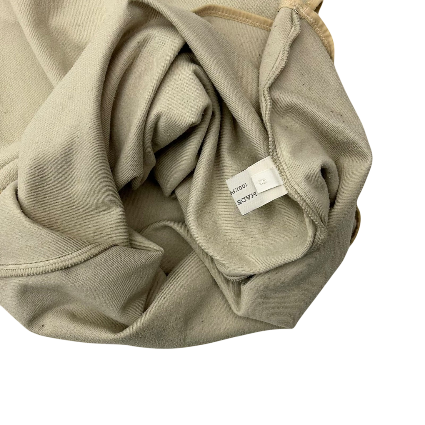 Vintage Miu Miu Hooded Sleeveless Top Beige (Size S Womens)