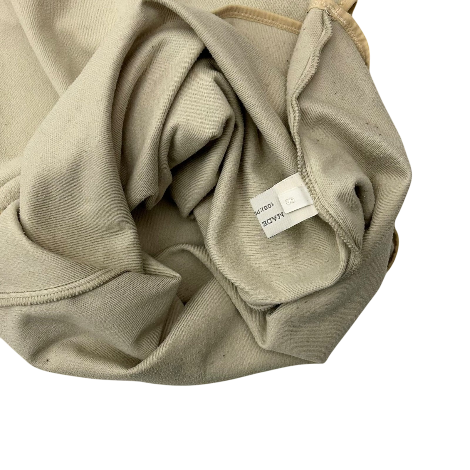 Vintage Miu Miu Hooded Sleeveless Top Beige (Size S Womens)