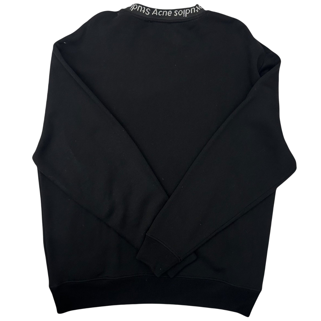 Acne Studios Jacquard Logo Sweater Black (Fits L-XL)