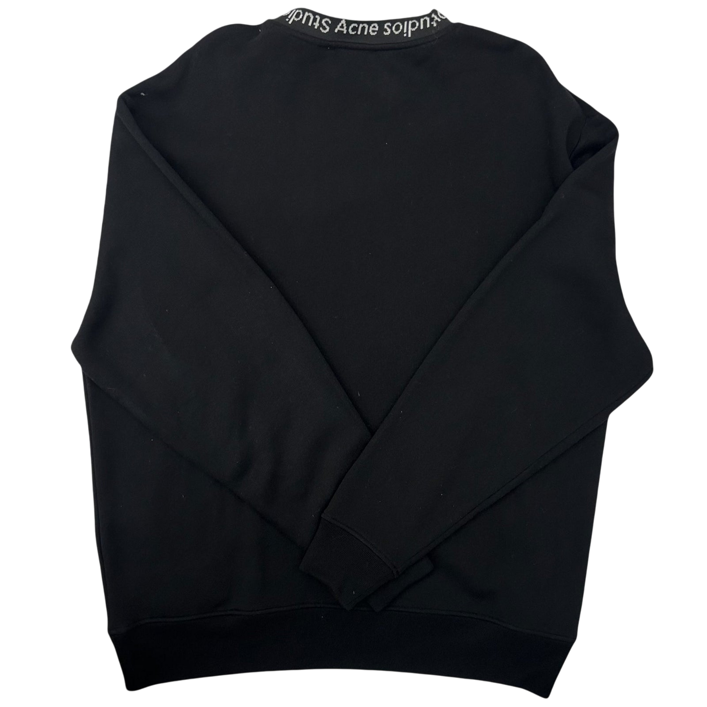 Acne Studios Jacquard Logo Sweater Black (Fits L-XL)