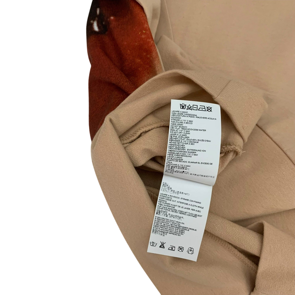 Vivienne Westwood Lip Print Sweatshirt Nude (Fits M-L)