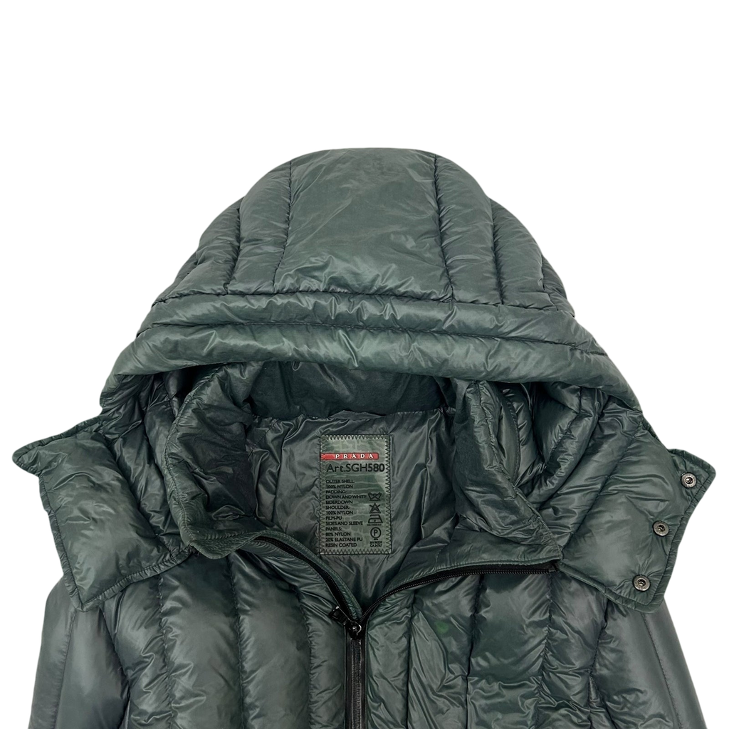 2013 Prada Technical Nylon Puffer Jacket (Fits M/L)