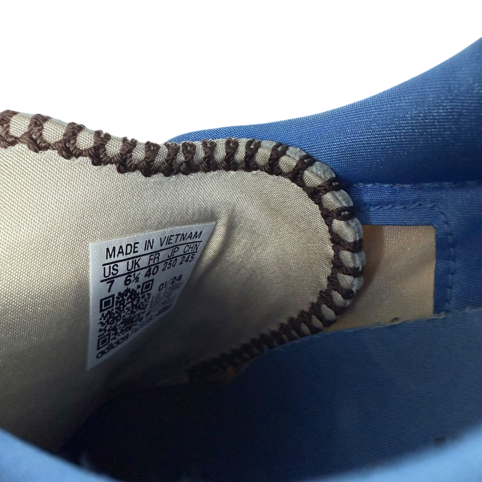 Adidas x Wales Bonner Nylon Samba ‘Wonder Clay Royal’ (US7/UK6.5/EU40)