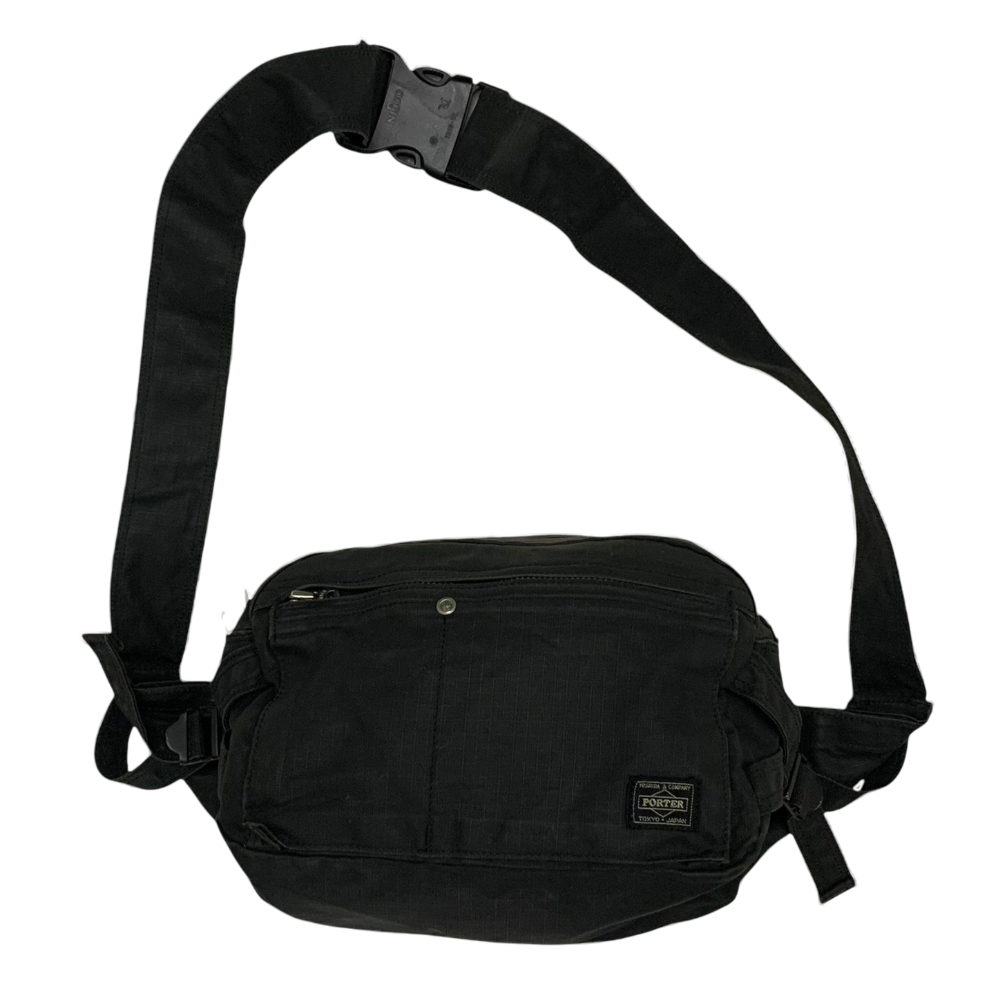 Porter Ripstop Waist Bag Black