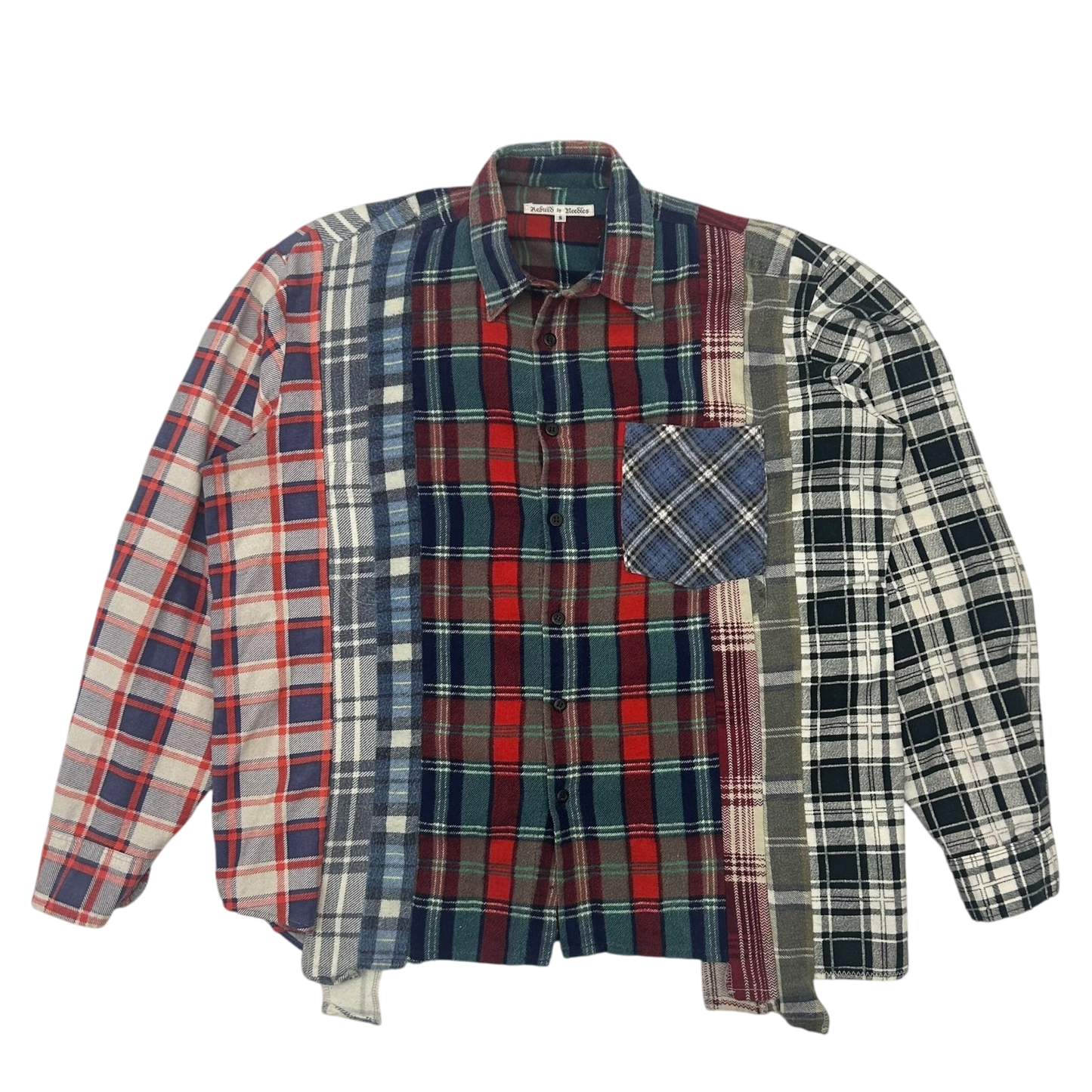 Needles Rebuild 7 Cut Flannel Shirt (Fits S/M)