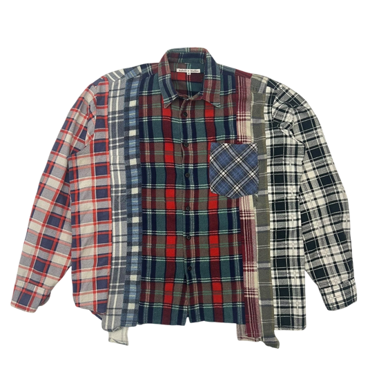 Needles Rebuild 7 Cut Flannel Shirt (Fits S/M)