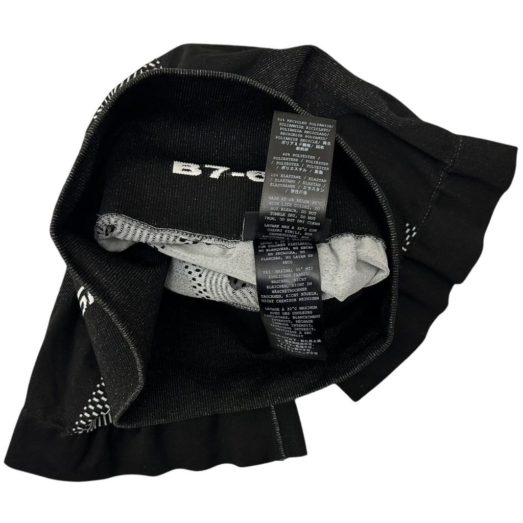 MISBHV High-Waisted Sport Knit Shorts Black/White (Size M Womens)