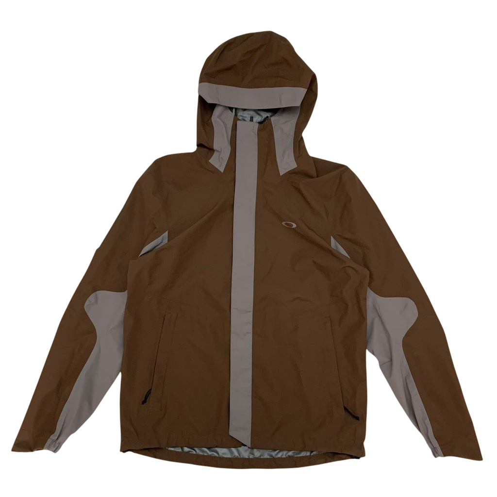 Oakley Latitude Shell Jacket Brown/Grey (Size L)
