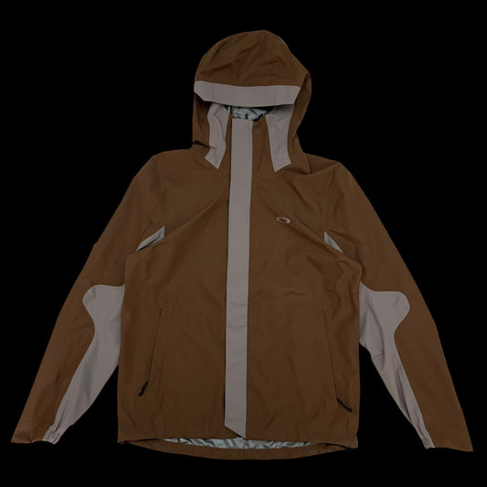 Oakley Latitude Shell Jacket Brown/Grey (Size L)