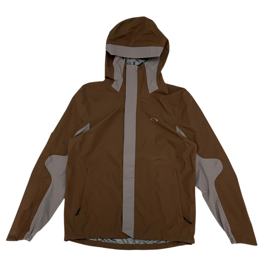 Oakley Latitude Shell Jacket Brown/Grey (Size L)