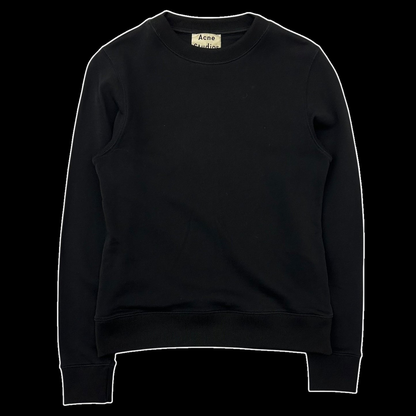 SS16 Acne Studios Vernina Sweater Black (Size S)