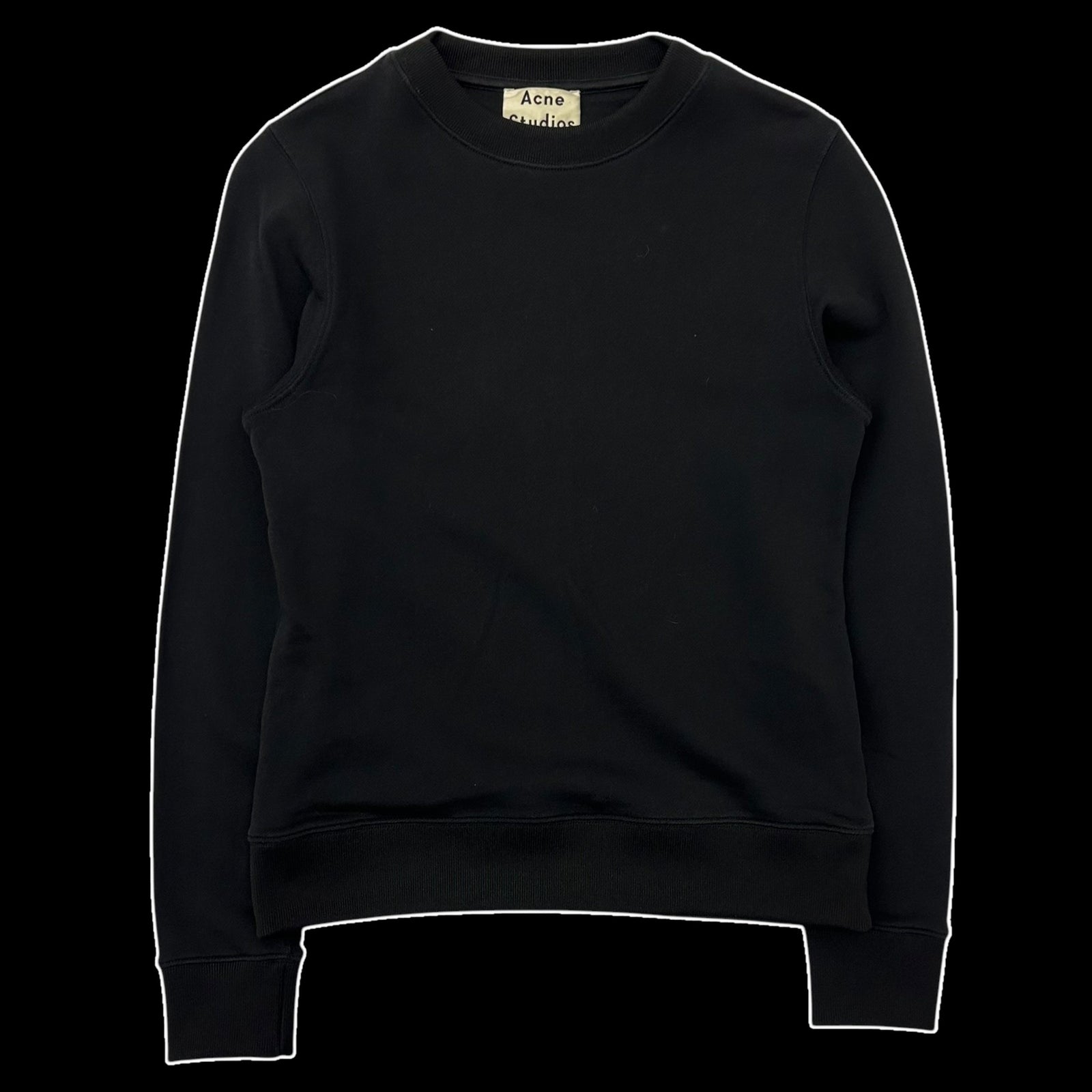SS16 Acne Studios Vernina Sweater Black (Size S)
