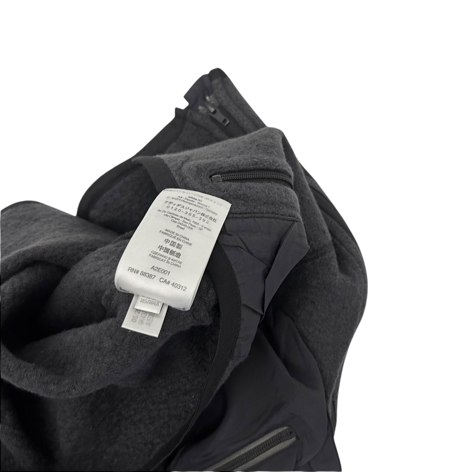 Adidas Y-3 CH1 Fleece Vest Grey (Fits S-M)