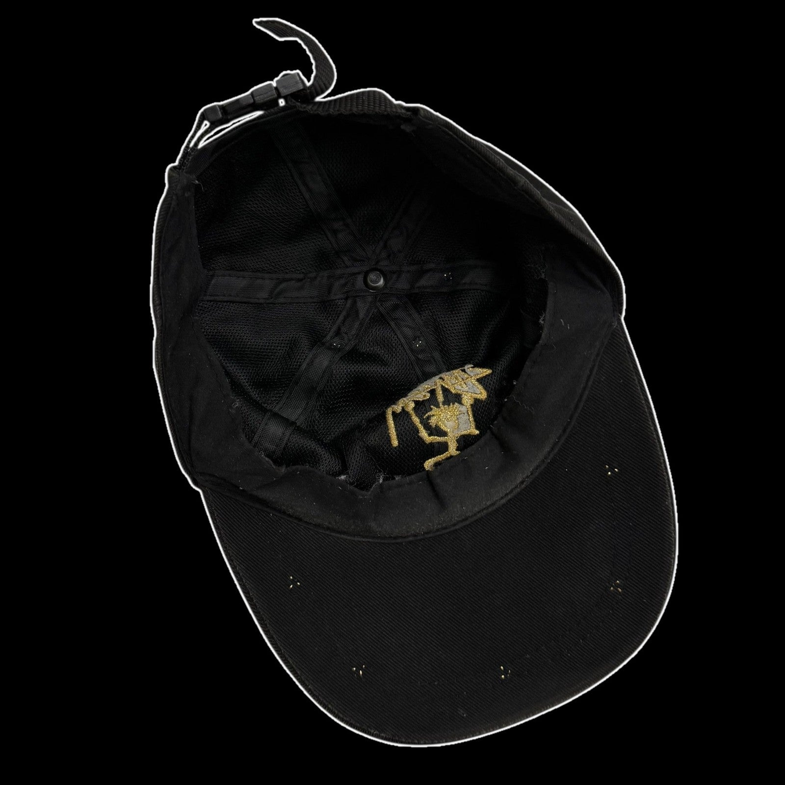 Stussy Vintage 90s Custom-Studded Cap Black