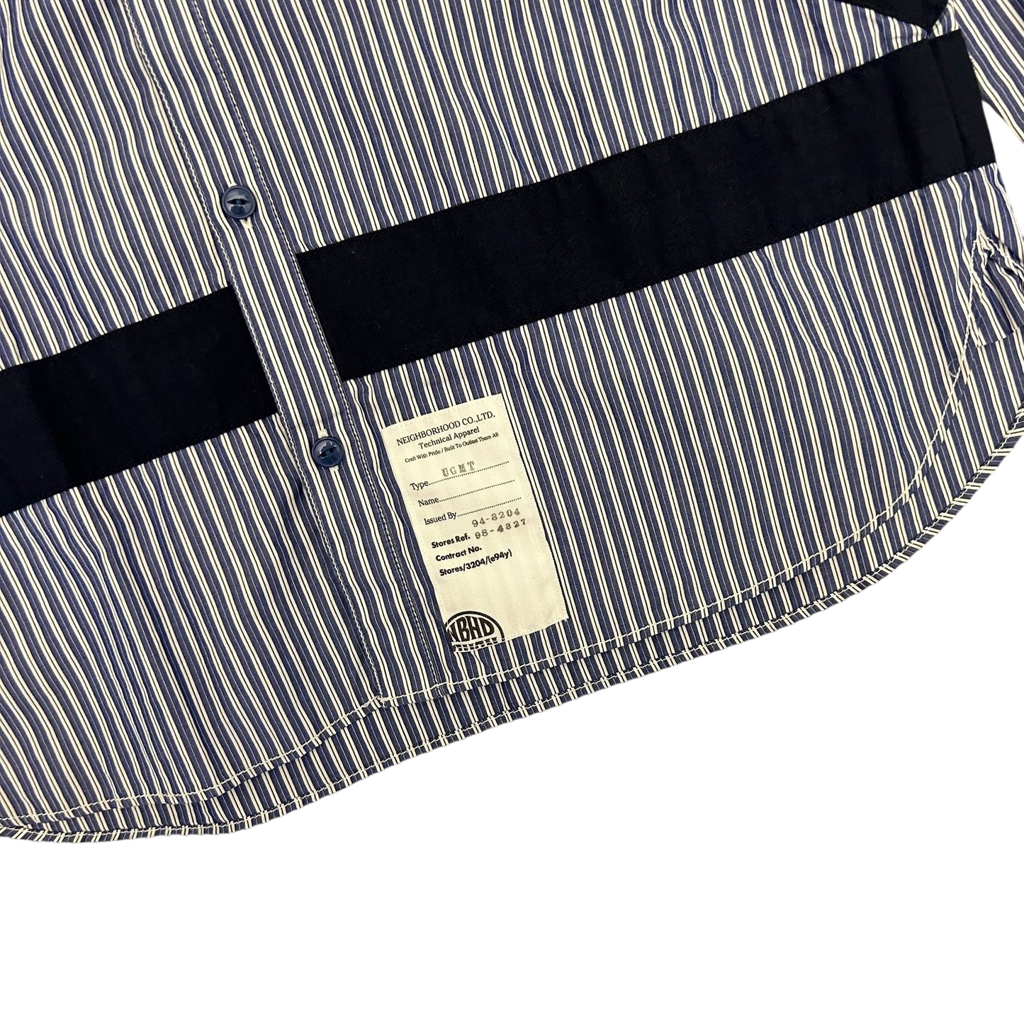 Neighbourhood SS11 Para Long-sleeve Button-Up Shirt (Fits M-L)