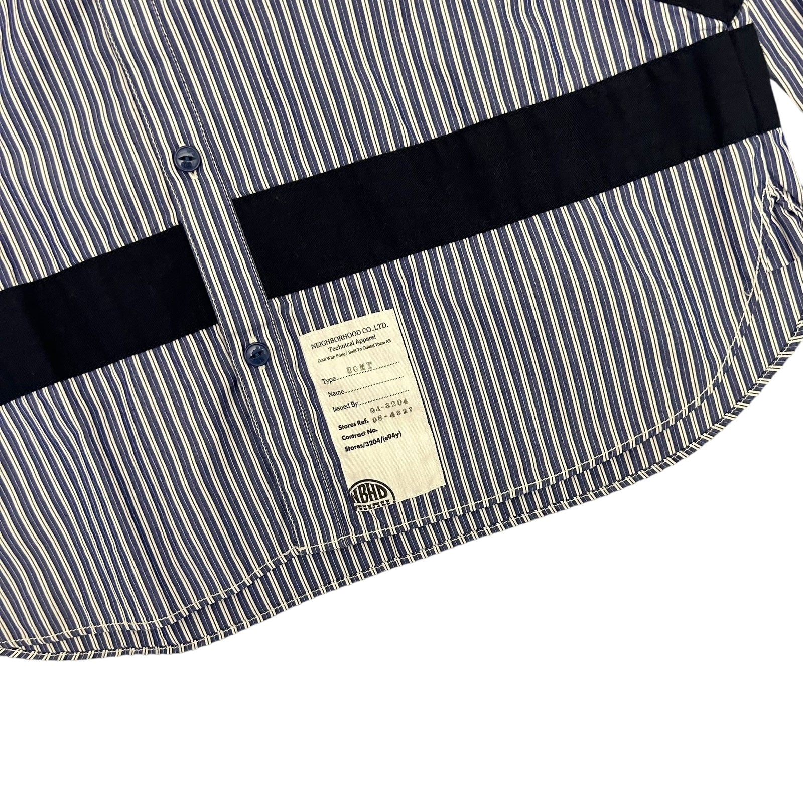 Neighbourhood SS11 Para Long-sleeve Button-Up Shirt (Fits M-L)