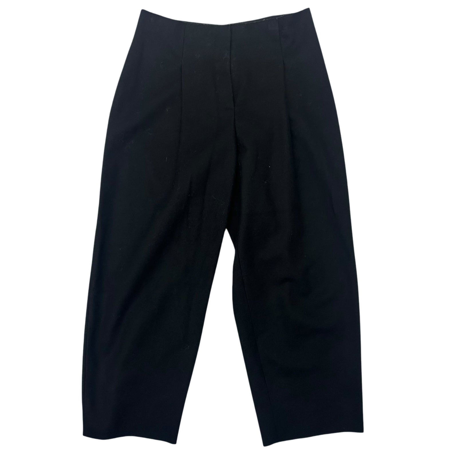 AW15 Acne Studios Murol Raw Front-Pleated Wool Pants Black (fits 29”)