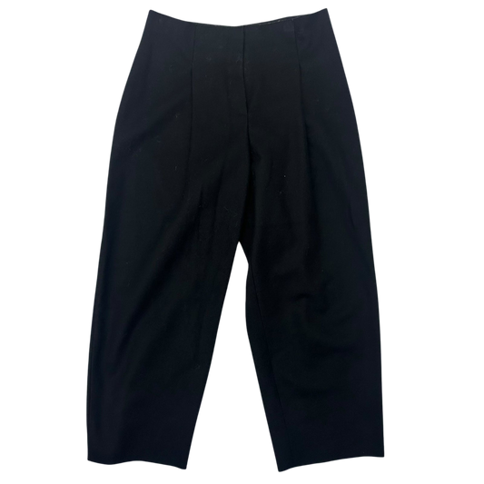 AW15 Acne Studios Murol Raw Front-Pleated Wool Pants Black (fits 29”)