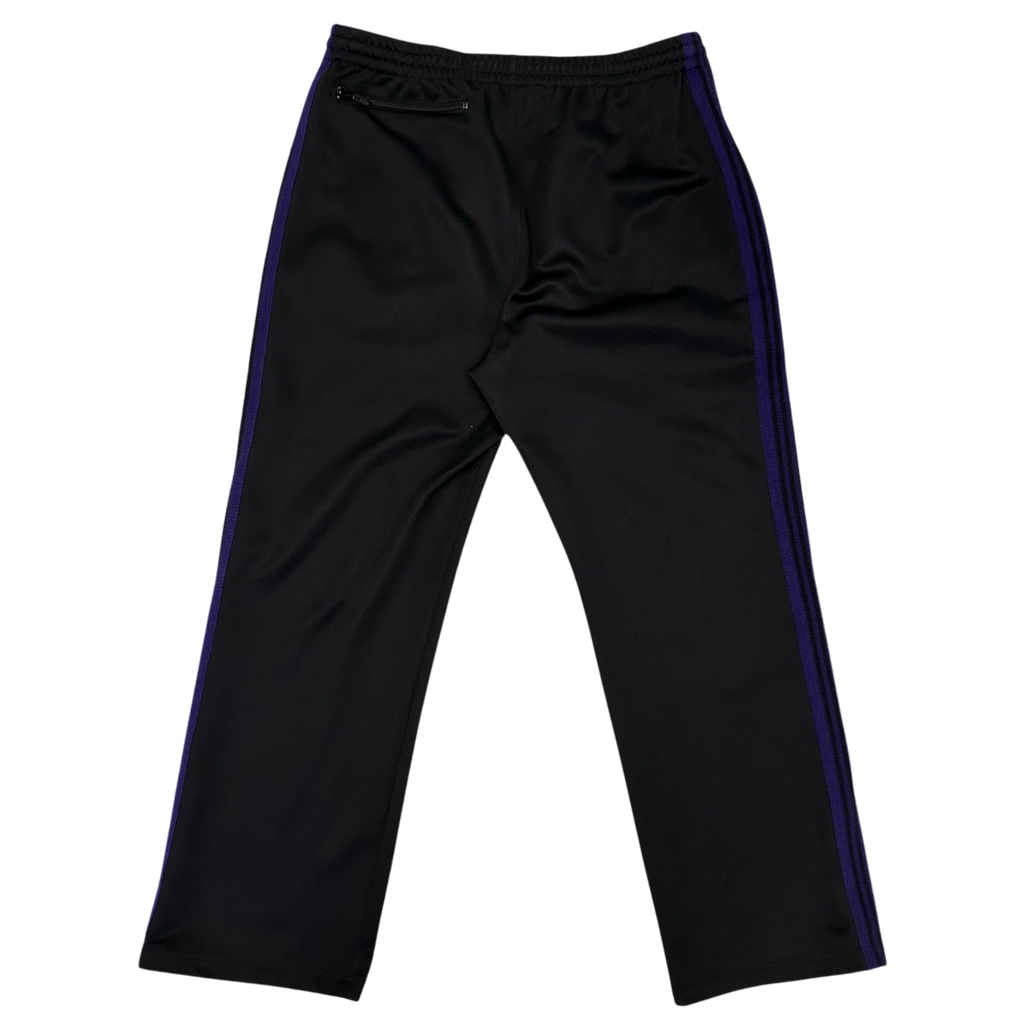 Needles Poly Smooth Track Pants Black/Purple (Size L)