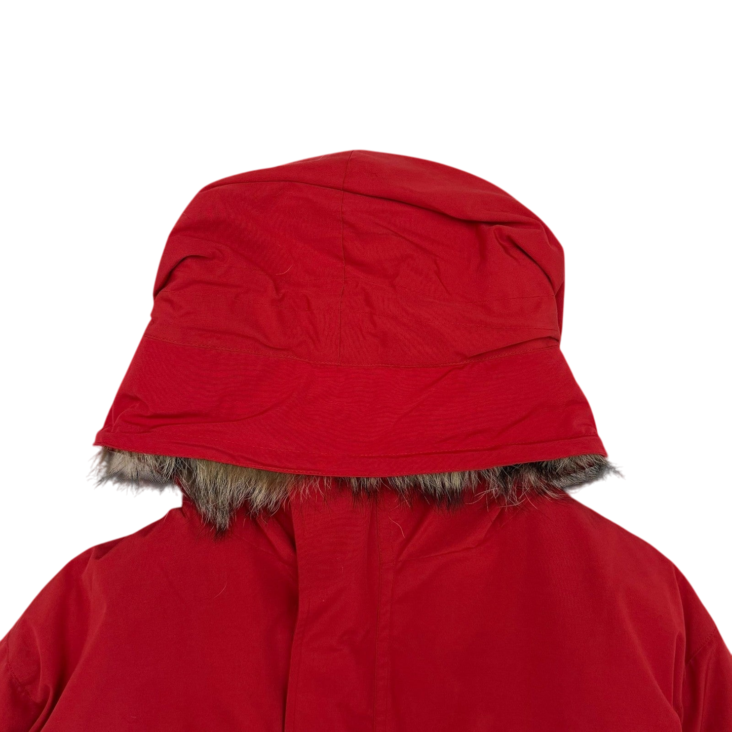 Canada Goose Vintage Expedition Down Fur-Trim Parka Red (Fits M-L)