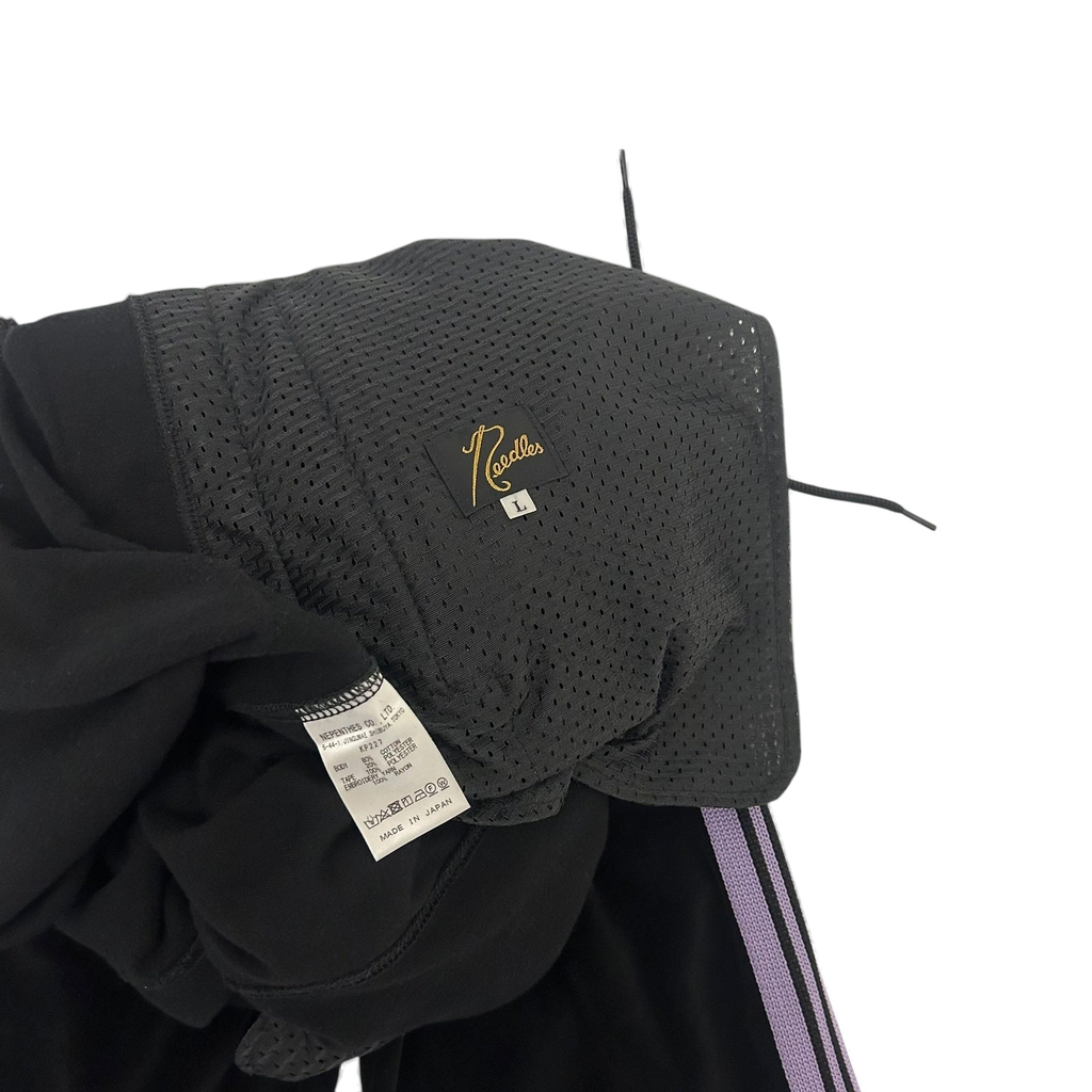 Needles Velour Track Pants Black/Pink (Size L)