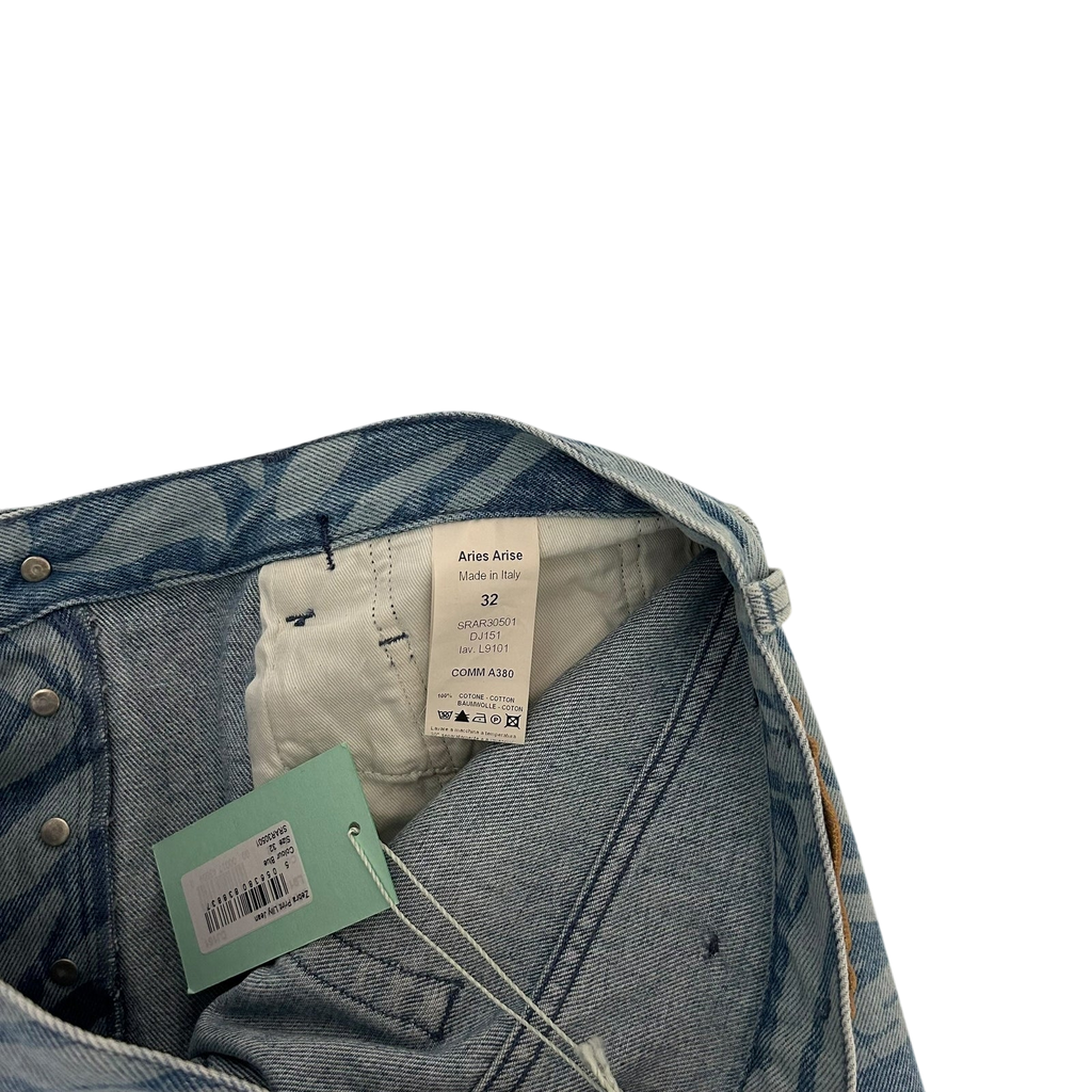 Aries Zebra Print Lilly Jeans