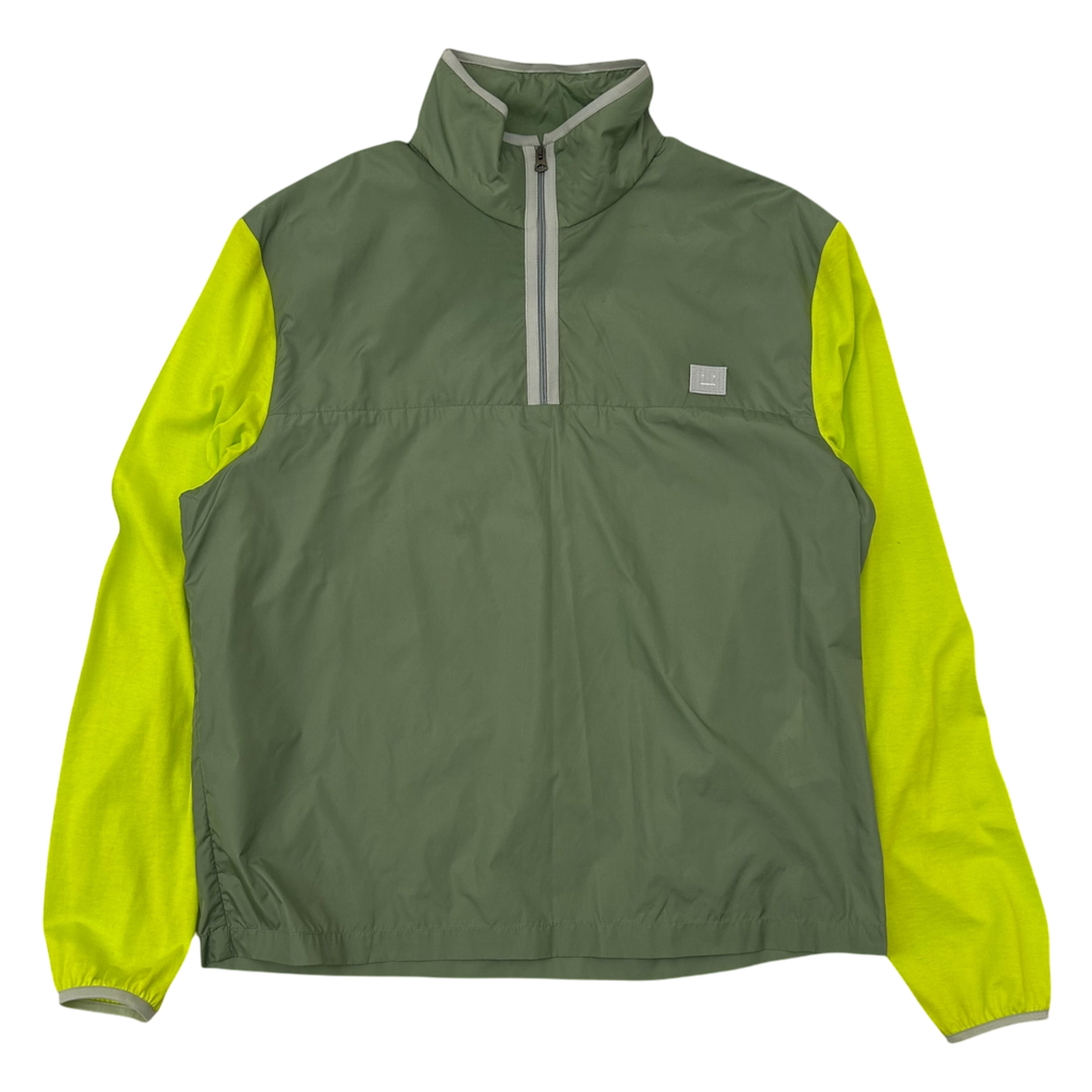 Acne Studios Contrast Windbreaker Jacket Green (Size S)
