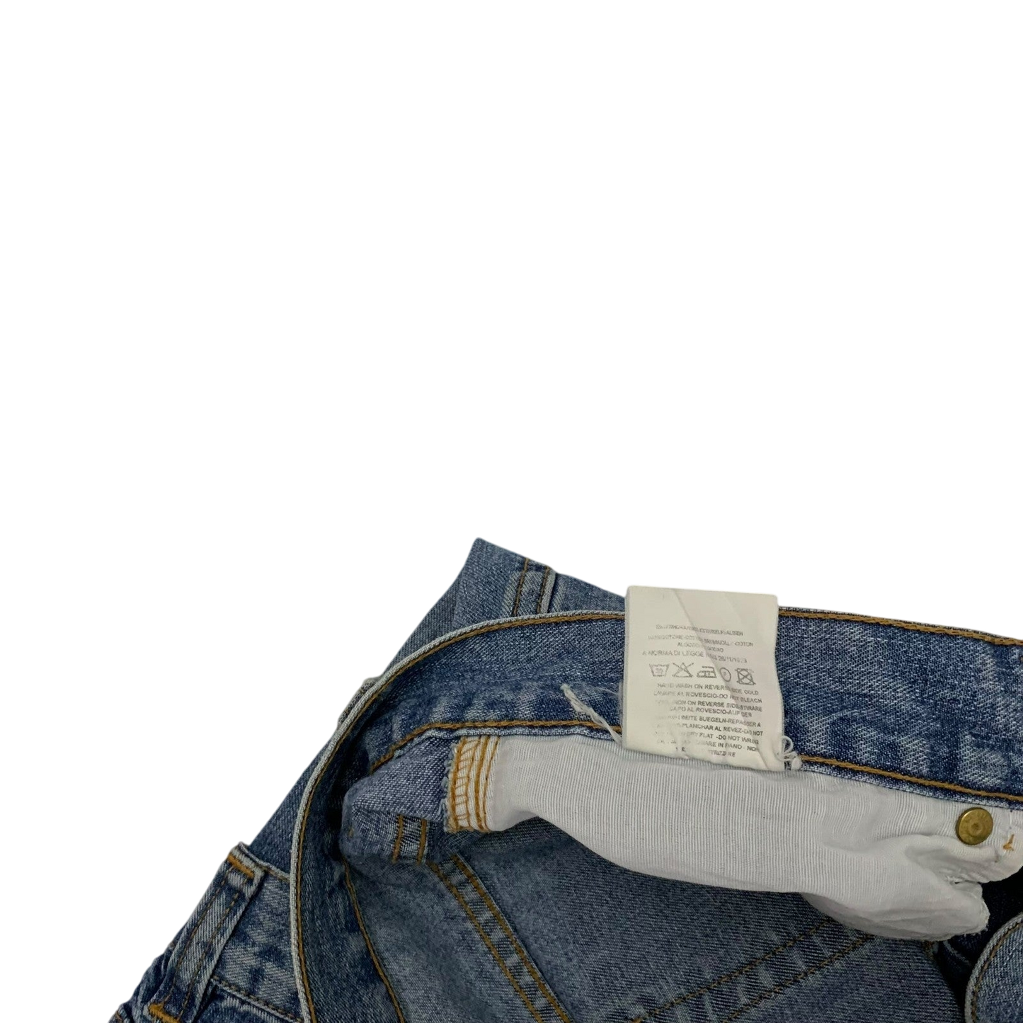 Dolce & Gabbana 90s Double-Waist Jeans (Size 32)