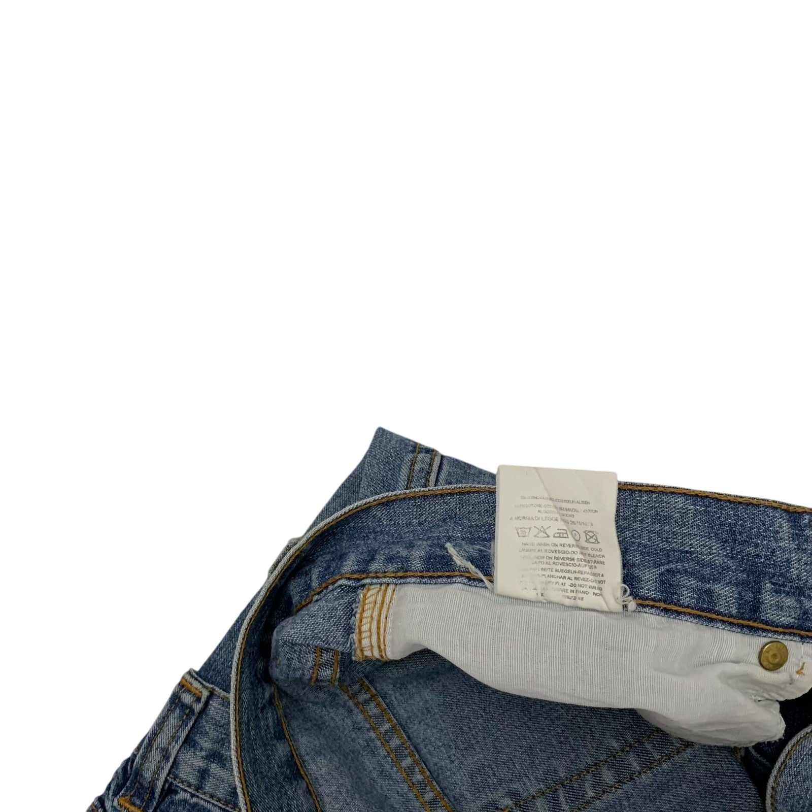 Dolce & Gabbana 90s Double-Waist Jeans (Size 32)